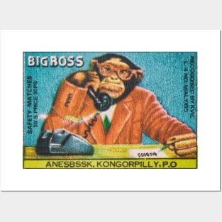 Big Boss Chimp Posters and Art